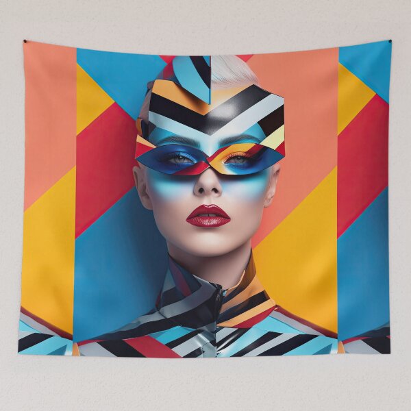 Item preview, Futuristic Fashion Portraits: Innovation and Creativity designed and sold by Piotrek0001.