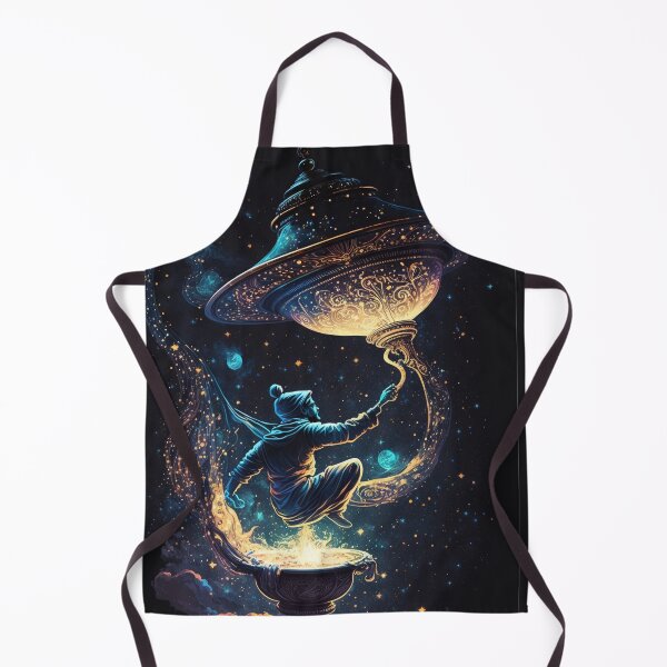 Item preview, Genie Holding A Magical Lantern designed and sold by CanvasDreamland.