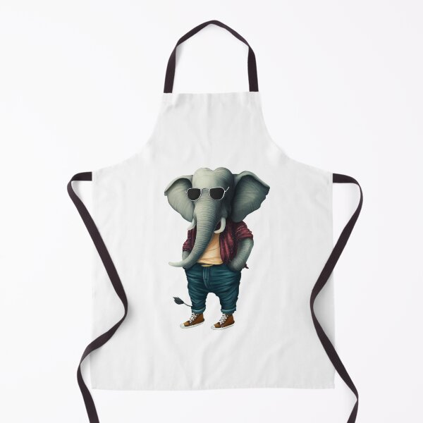Item preview, Hipster Elephant V4 designed and sold by HipsterAnimals.