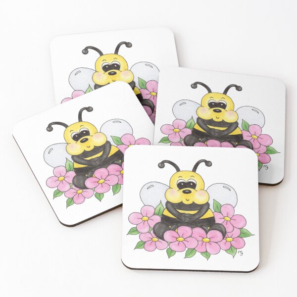 Item preview, Flower Bee designed and sold by meldelcrafts.