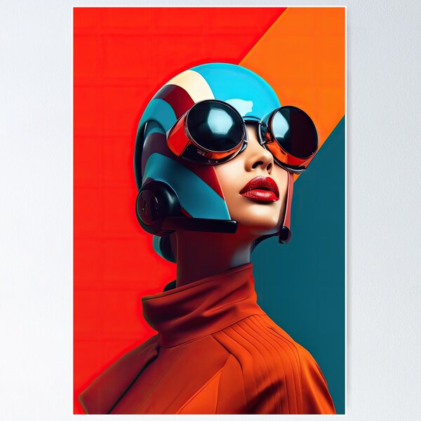 Item preview, Futuristic Fashion Portraits: Innovation and Creativity designed and sold by Peter's Big Shop.