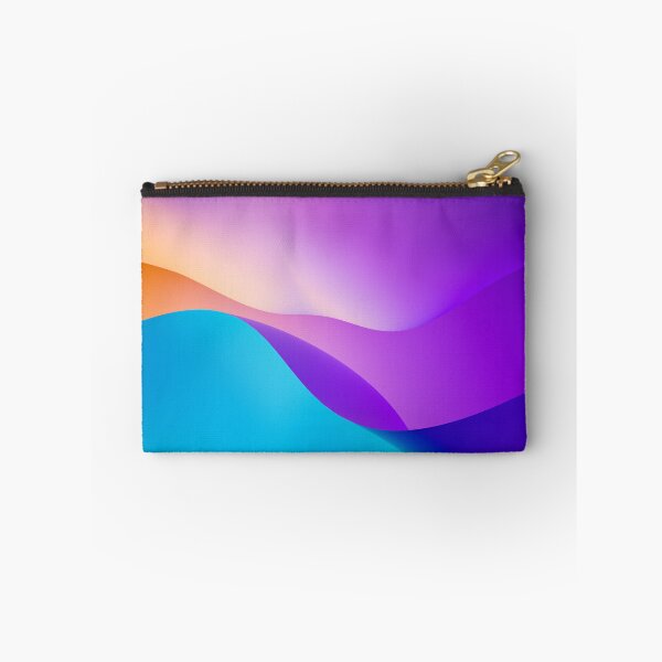 Item preview, Purple & Turquoise Blue Gradient Waves designed and sold by newburyboutique.