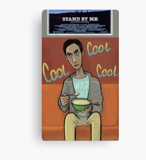 Abed watching tv Canvas Print