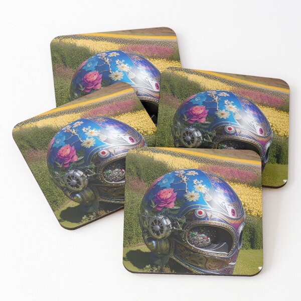 Item preview, Robotic head in nature, illustration. designed and sold by HAKKI ARSLAN.