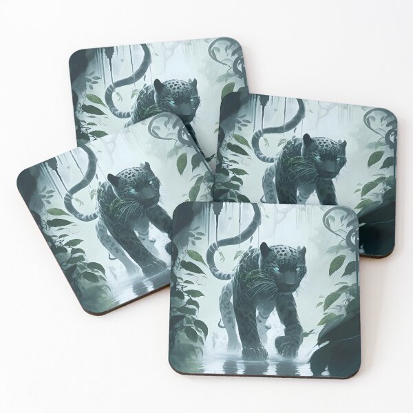 Item preview, Aime style Black Jaguar in Jungle designed and sold by N1chePrints.