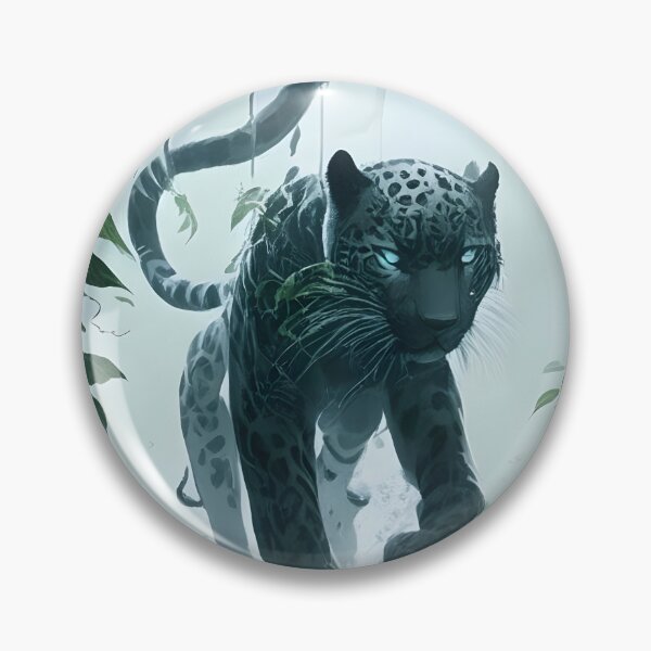 Item preview, Aime style Black Jaguar in Jungle designed and sold by N1chePrints.