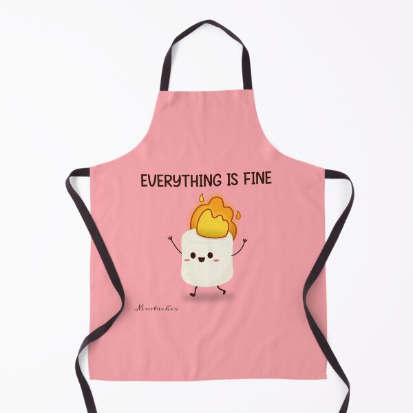 Item preview, Everything is Fine designed and sold by Mustachio-Draws.