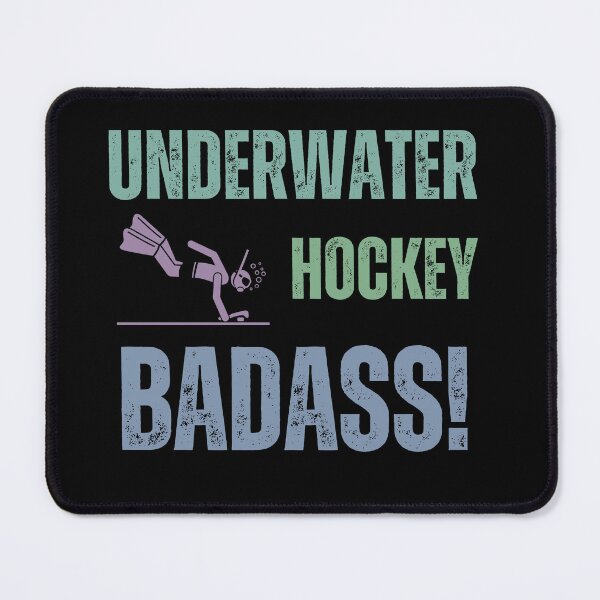 Item preview, Underwater Hockey Badass designed and sold by aliveinmiddle.