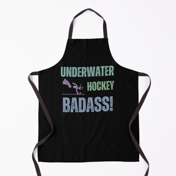Item preview, Underwater Hockey Badass designed and sold by aliveinmiddle.