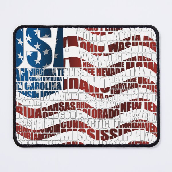 Item preview, Estados Unidos y sus estados en barras y estrellas - ola designed and sold by pASob-dESIGN.