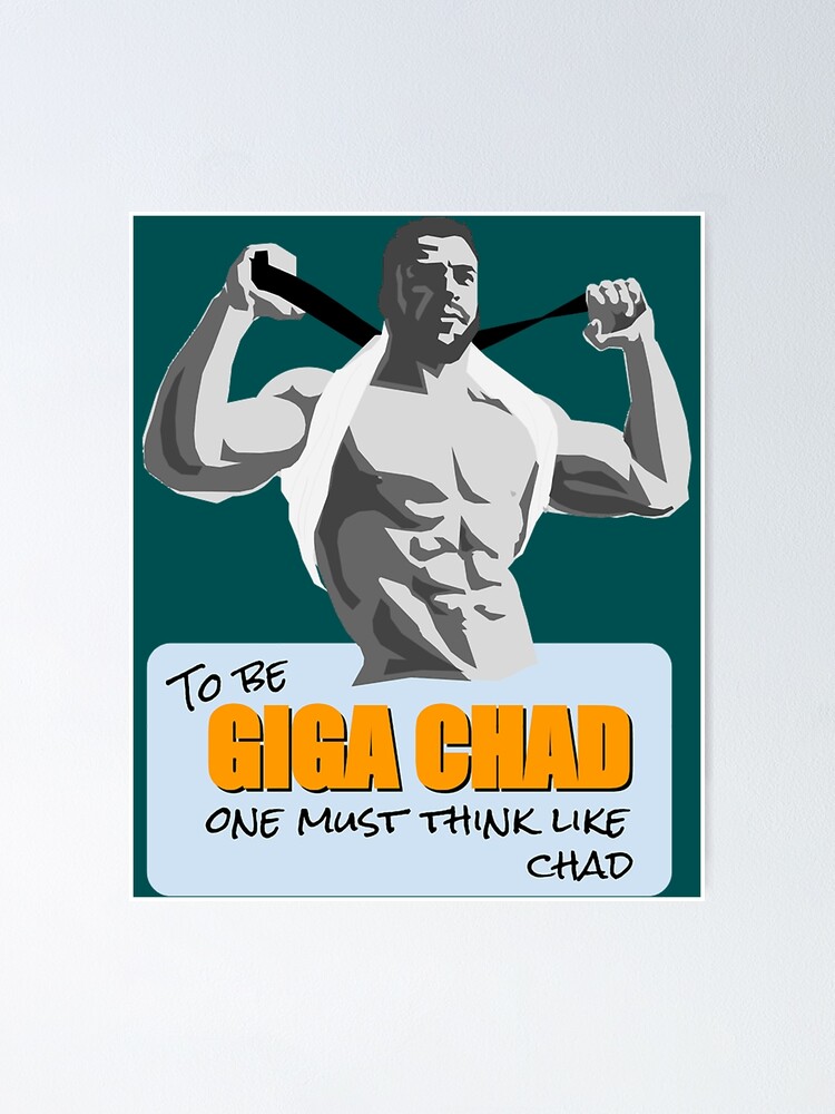 Chad illustration  Poster for Sale by HitTheBalances