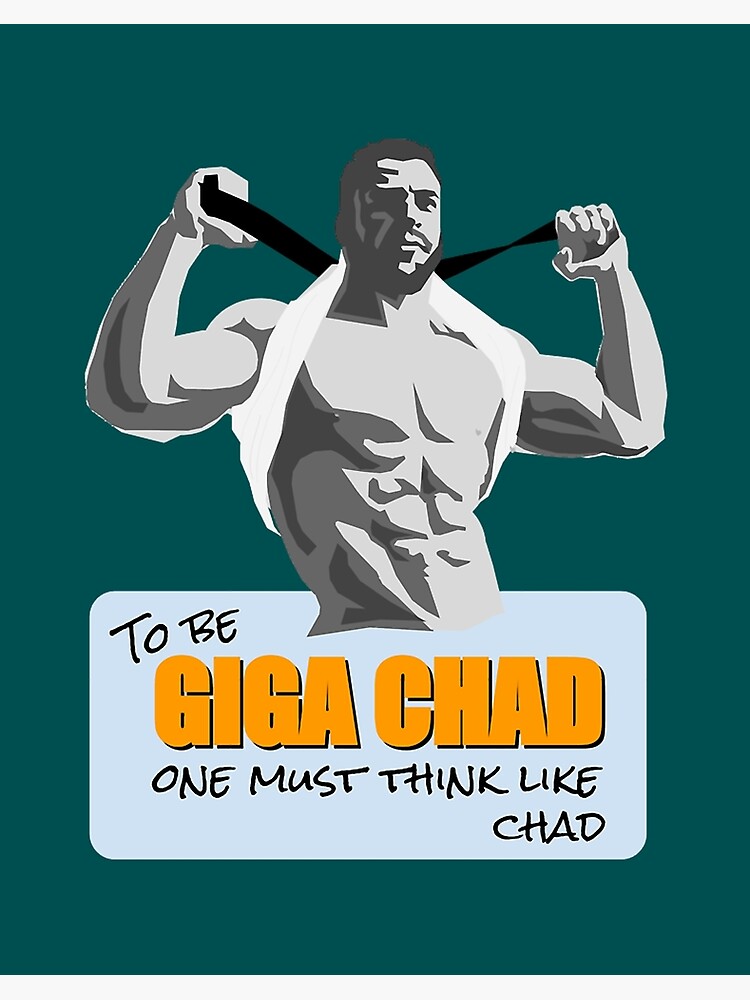 Ultra giga chad | Art Board Print