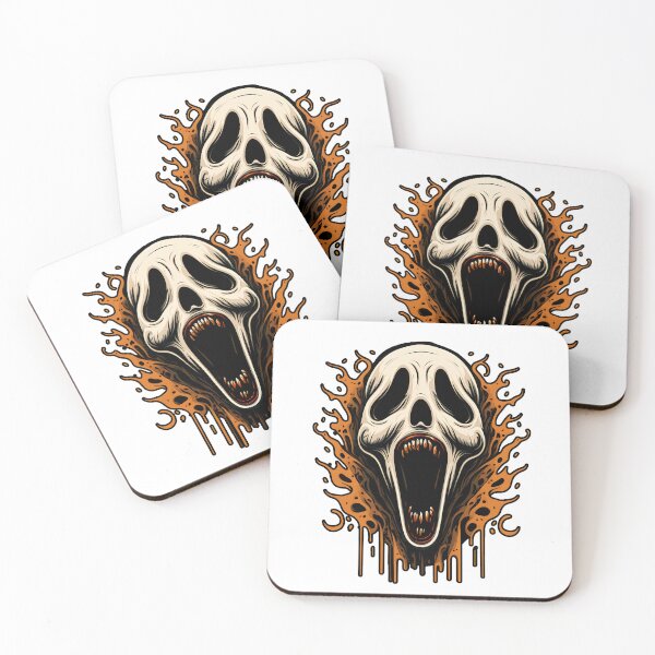 Item preview, Ghost face 4 designed and sold by krusuparamoon.