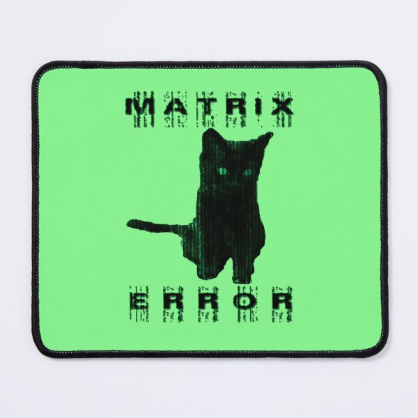 Item preview, Cat Matrix Error Design designed and sold by Pikmi.