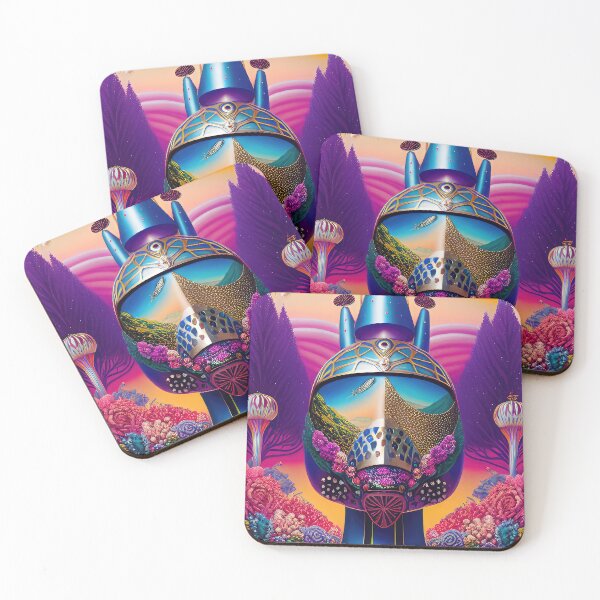 Item preview, Robotic head with natural elements, illustration. designed and sold by HAKKI ARSLAN.