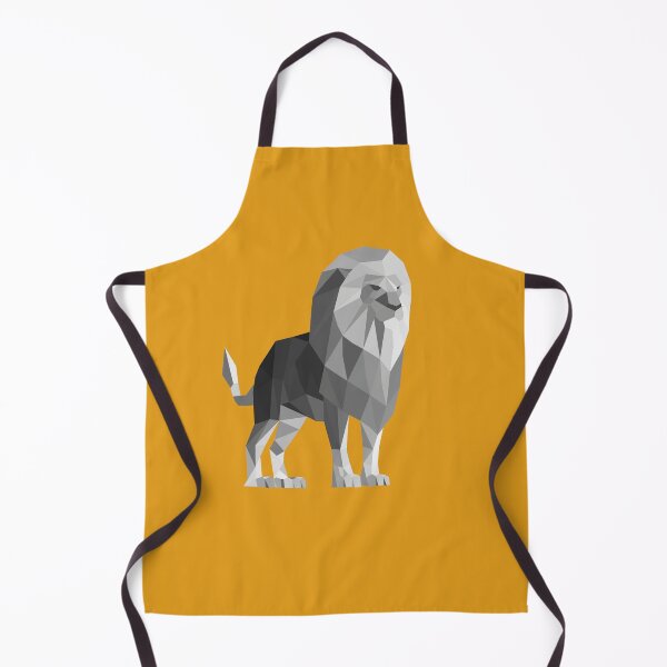 Item preview, Gray Geometric Lion designed and sold by shaldesign.