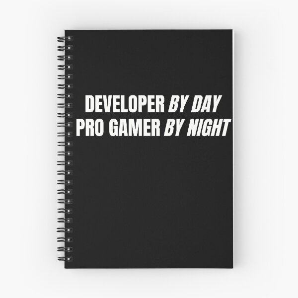Item preview, Developer and Gamer designed and sold by Just-Words.