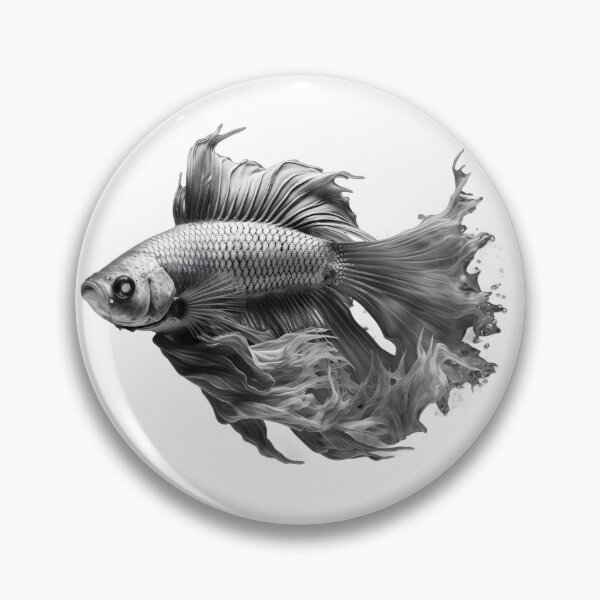 Item preview, Siamese Fighting fish designed and sold by Trendyduck.