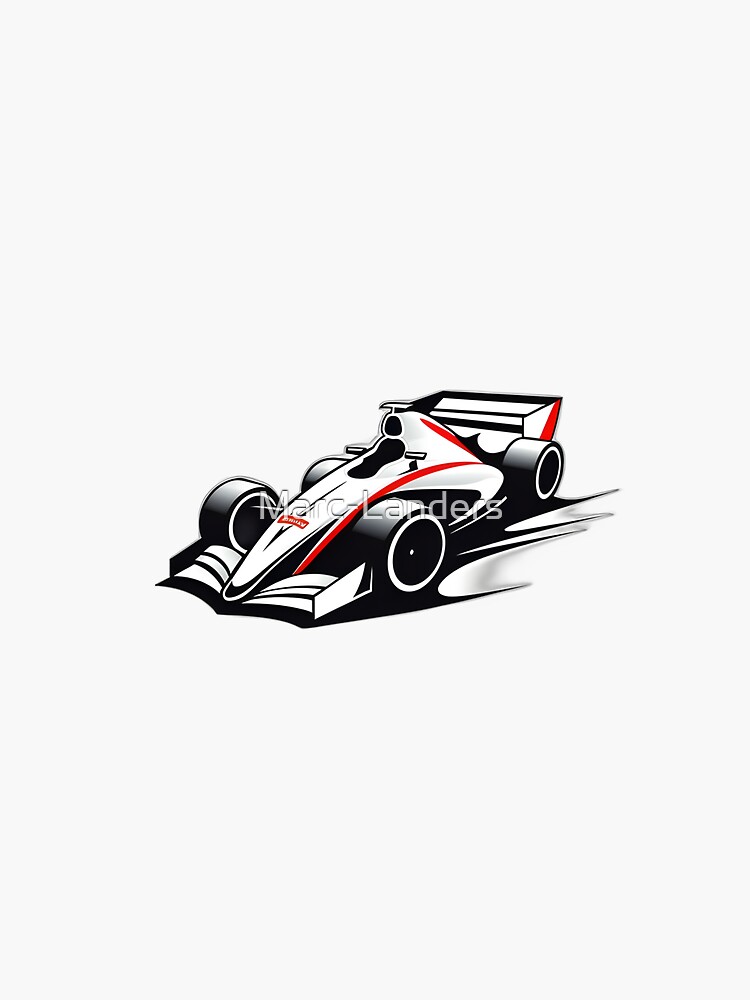 Modern Formula 1 Sticker by Marc-Landers