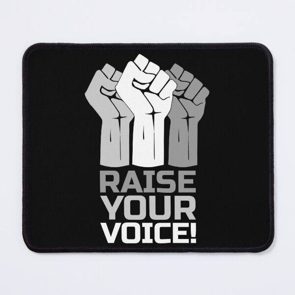 Item preview, Raise Your Voice 3 - in White designed and sold by pASob-dESIGN.