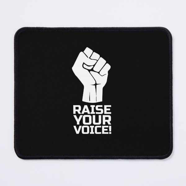 Item preview, Raise Your Voice 1 - in White designed and sold by pASob-dESIGN.