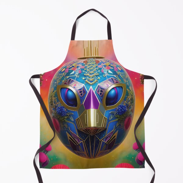 Item preview, Robotic head with natural elements, illustration. designed and sold by HAKKI ARSLAN.