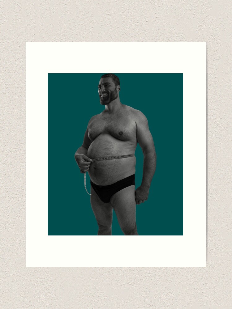 Fat Giga Chad | Photographic Print