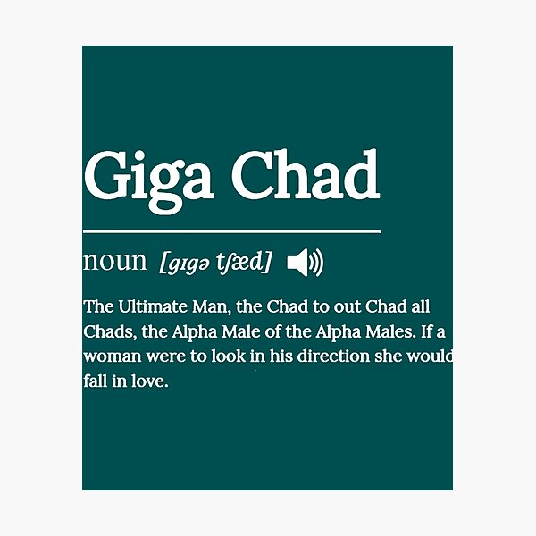 Yes Chad, GigaChad - Why Are These Guys Called 'Chads'? 