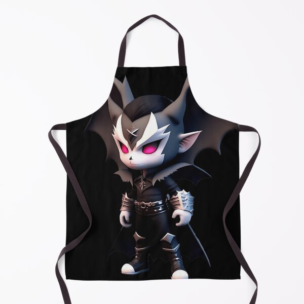 Item preview, Cute Warrior Bat in Anime Black Warrior Clothes designed and sold by NoursDesigner.