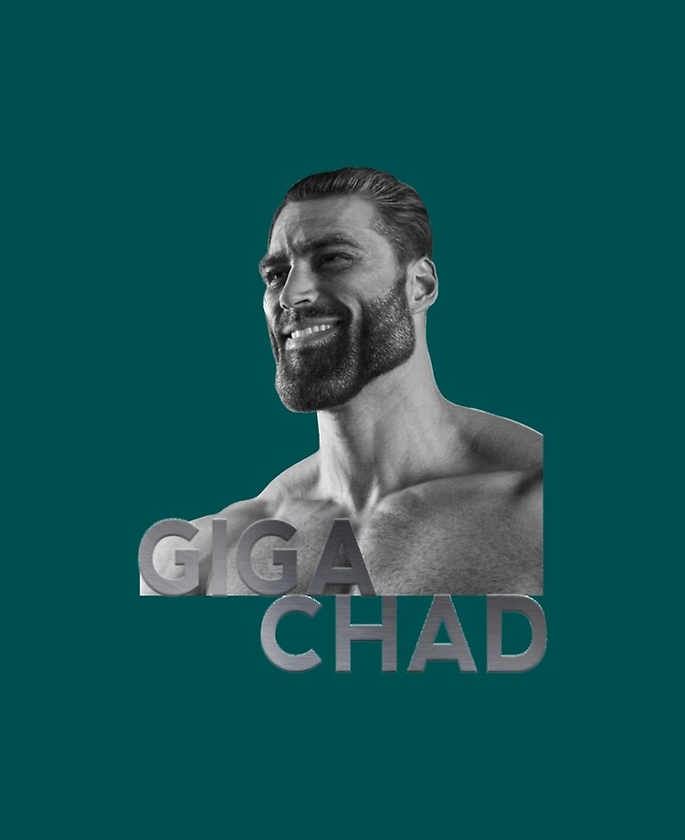 Download Muscular Giga Chad Wallpaper