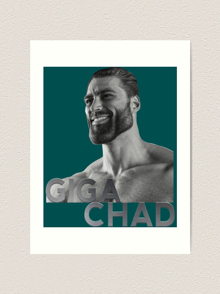 Gigachad .. Photographic Print for Sale by VirginForestSho