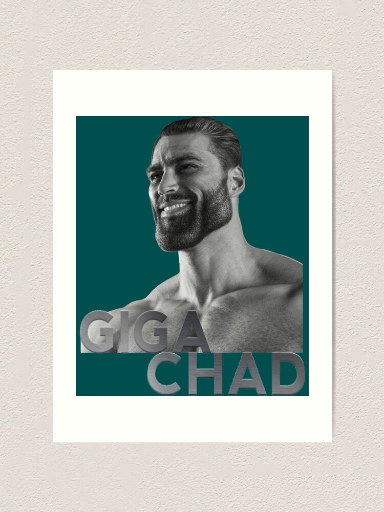 Fat Giga Chad | Photographic Print