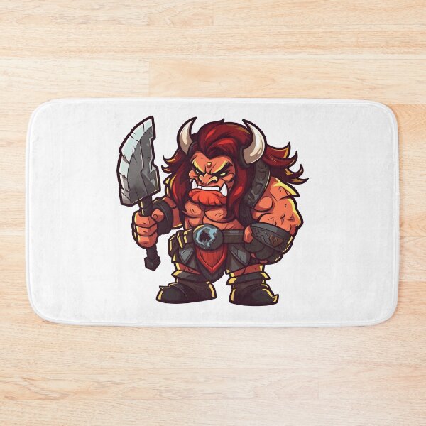 Item preview, Red Orc Warrior With Dagger designed and sold by TaurusDigital.