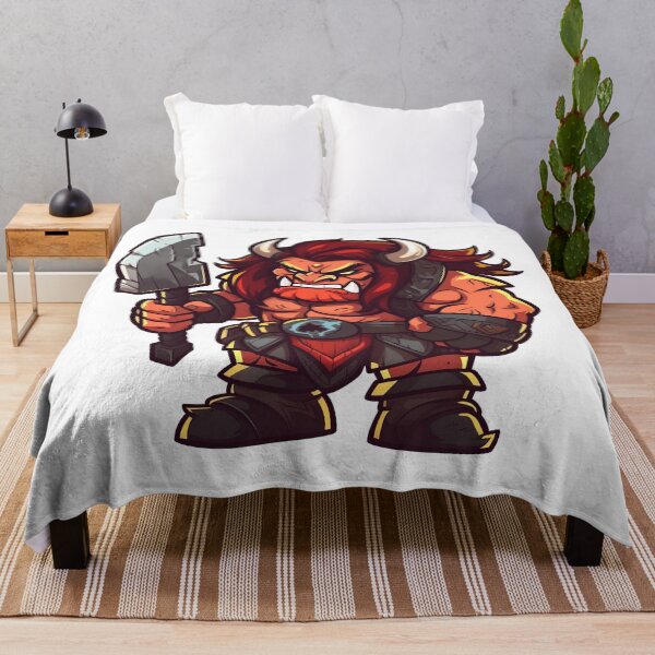 Item preview, Red Orc Warrior With Dagger designed and sold by TaurusDigital.