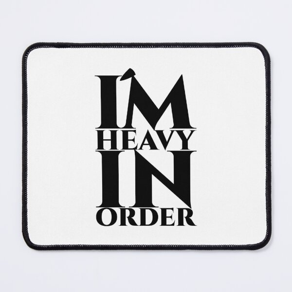 Item preview, I'm heavy in or black designed and sold by pASob-dESIGN.