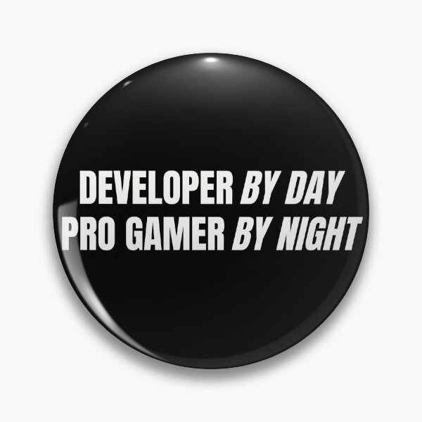 Item preview, Developer and Gamer designed and sold by Just-Words.