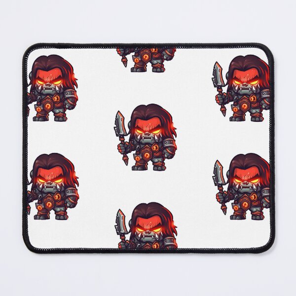 Item preview, Red Orc Warrior With Dagger designed and sold by TaurusDigital.