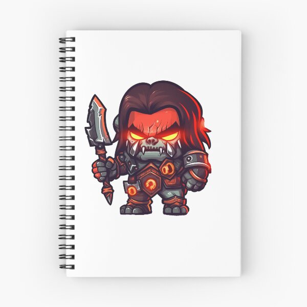 Item preview, Red Orc Warrior With Dagger designed and sold by TaurusDigital.
