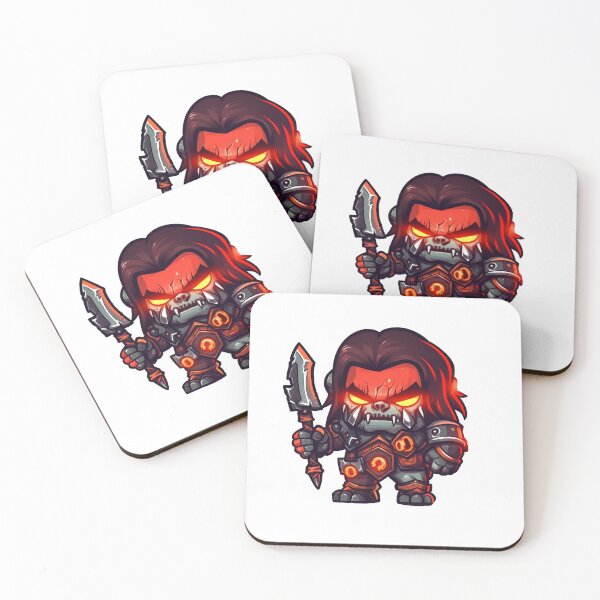 Item preview, Red Orc Warrior With Dagger designed and sold by TaurusDigital.