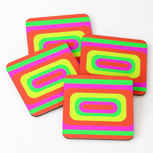 Artikelvorschau, Red Rounded Rectangles entworfen und verkauft von GEOMETRIC ART .