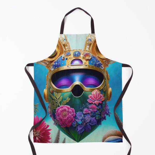 Item preview, Robotic head with natural elements, illustration. designed and sold by HAKKI ARSLAN.