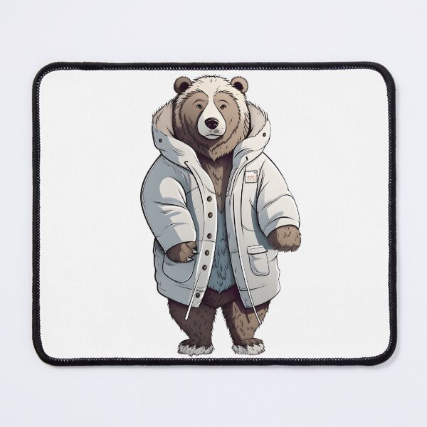 Item preview, Bear in winter outfit designed and sold by hamishby.