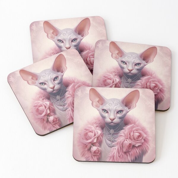 Artikelvorschau, Pink Sphynx entworfen und verkauft von Nocturne Paws.