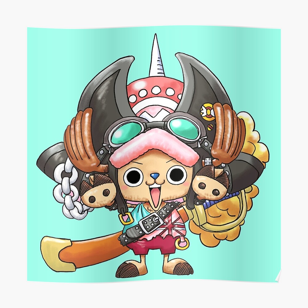 One Piece Tony Tony Chopper Rubber Keychain | Happy Piranha