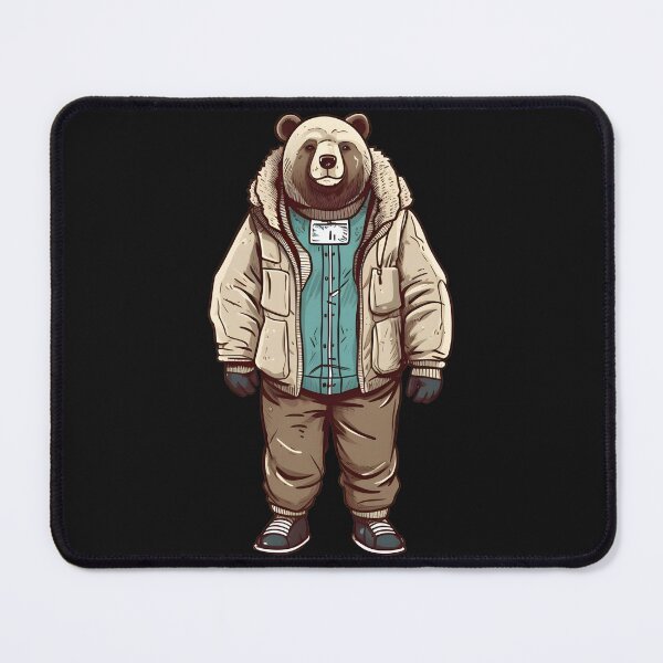 Item preview, Bear in winter outfit designed and sold by hamishby.