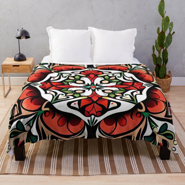 Item preview, floral tile pattern designed and sold by basitcv.