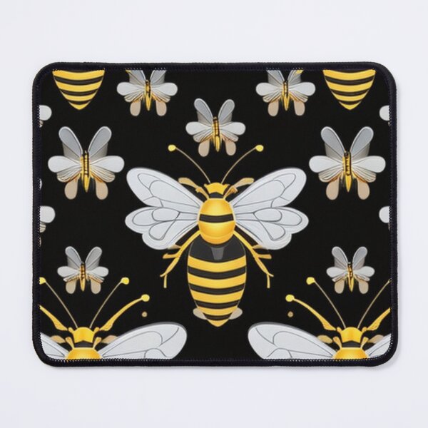 Item preview, Bee pattern design designed and sold by hcarts.