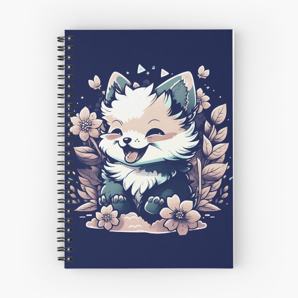 Item preview, Cute Kawaii-style wolf designed and sold by Acim0.
