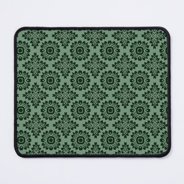 Item preview, Flower ornament baroque dark green 21102020 in Big designed and sold by pASob-dESIGN.