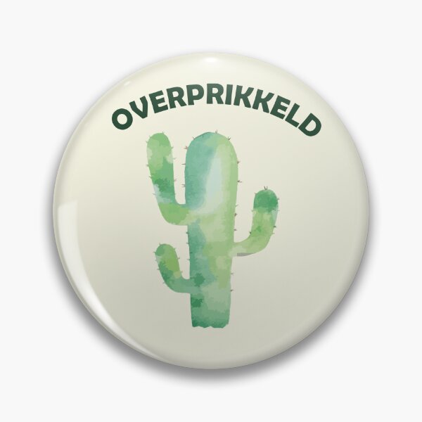 Item preview, overstimulated / overprikkeld cactus - version 1 designed and sold by ActuallyDawn.